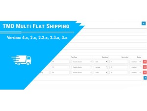 Multi Flat Shipping
